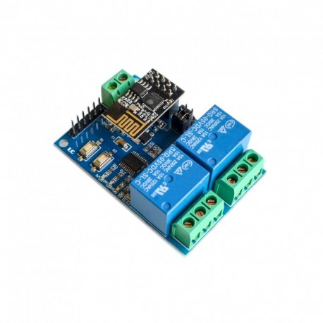 5V ESP8266 ESP-01 2 csatornás WiFi relé modul 2 csatornás relé modul az IOT intelligens otthonhoz