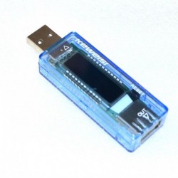 Mini USB töltő orvos feszültség árammérő munkaidő teljesítmény akkumulátor kapacitás tesztelő