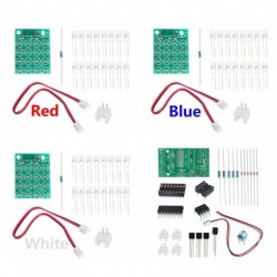 CD4017   ne555 Strobe modul elektronikai gyártási csomag DIY készletek elektronikus diy Learning suite