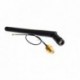 2.4G antenna hajtogatott Bluetooth wifi modul ZigBee antenna SMA - IPEX feeder vonal 2.4GHz antenna