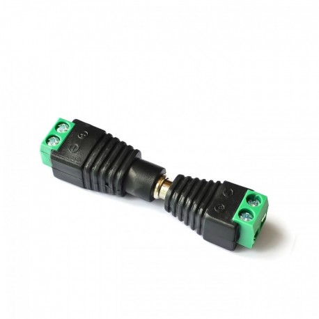 5 pár férfi és női kiváló minőségű 2,1 mm x 5,5 mm a DC tápcsatlakozó adapter csatlakozó dugójához CCTV kamerához