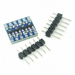 10PCS logikai szintű váltó kétirányú négyirányú kétirányú logikai szintű transzformációs modul