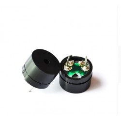 10db / tétel Univerzális passzív hangjelző elektromágneses impedancia 16 ohm AC / 2KHz 3V 5V 12V Univerzális