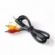 60 cm-es 3,5 mm-es dugasz dugó dugó 3 RCA adapterhez Kiváló minőségű 3,5 - RCA dugó audio audio video AV kábel vezeték
