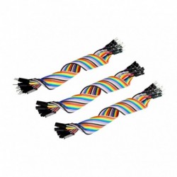 Dupont vonal 60db 20cm férfi - férfi   férfi - nő és nő - nő jumper huzal Dupont kábel
