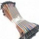 dupont kábel jumper huzal dupont vonal anya - nő dupont vonal 20cm 40P SKUMM