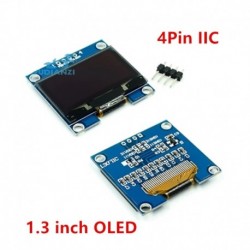 4pinIIC-fehér - RoHS 1,3 hüvelykes OLED modul fehér / kék IIC I2C Színes kommunikáció 128X64 1,3 hüvelykes OLED LCD LED
