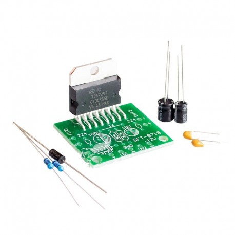 1set TDA7297 erősítő kártya alkatrészek egyenáramú 12v minőségű 2.0 kettős hangkódolású 15w elektronikus diy