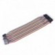 20 cm férfi - férfi - 40db dupont kábel jumper huzal dupont vonal férfi-férfi dupont vonal 20cm 1P átmérő: 2,54mm SKUGG