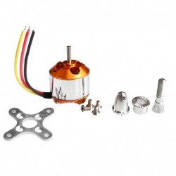 A2212 KV2200 2200KV RC kefe nélküli motoros rc alkatrészek Tűzerő repülőgépes helikopterhez