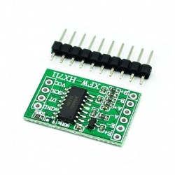 10PCS mini HX711 kétcsatornás 24 bites precíziós A / D modul nyomásérzékelő mikrokontroller