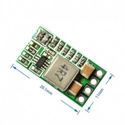 Mini DC-DC 12-24V - 5V 3A lépcsős tápegység modul Buck Converter állítható hatékonyság 97,5