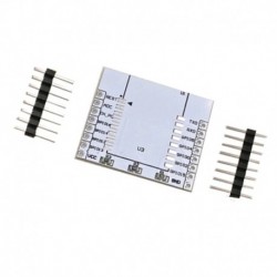 10db ESP8266 soros WIFI modul adapterlemez ESP-07, ESP-08, ESP-12 típusokra vonatkozik