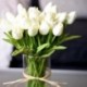 J - 10db tulipán művirág valódi érintésű műcsokor hamis virág esküvői dekorációhoz virágok otthoni garen