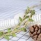 kék - 2M 5M szimuláció zöld levelek szövése kender kötél DIY esküvő születésnapi esküvői dekoráció rattan