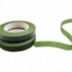 zöld - 30 yardos 12 mm-es virágszárú szalagkorongok gomblyuk művirág porzó csomagolás virágüzlet zöld szalagok nylon