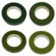 zöld - 30 yardos 12 mm-es virágszárú szalagkorongok gomblyuk művirág porzó csomagolás virágüzlet zöld szalagok nylon