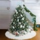 78cm - Fehér karácsonyfa szoknya plüss műszőrme karácsonyfa szőnyeg vidám karácsonyfa díszek dísz újévi Navidad