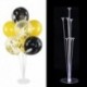 7tube LED többszínű - 1 készlet lufi tartó oszlop állvány tartó matricák esküvői gyerekek születésnapi party baba