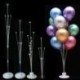 7tube LED többszínű - 1 készlet lufi tartó oszlop állvány tartó matricák esküvői gyerekek születésnapi party baba