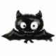 G - Halloween tök szellem lufi Halloween díszek Pókfólia léggömbök felfújható játékok Denevérgömbök Halloween