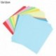 100db négyzet alakú origami papír kétoldalas egyszínű összecsukható papír