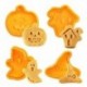 4db - Halloween tök szellem sütik penész barkácsolás szilikon torta csokoládé fondant sütés penész eszközök