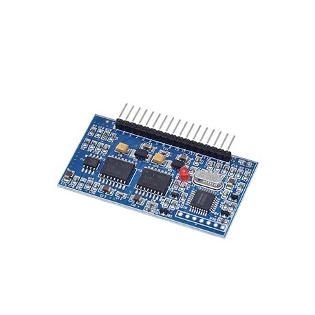 A18 - 5 V DC-AC tiszta szinuszhullámú inverter SPWM meghajtó kártya EGS002 12 MHz-es kristály oszcillátor EG8010   IR2113