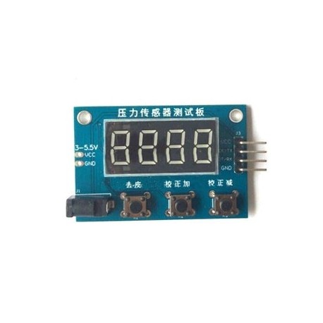 HX711 nyomásérzékelő mérleg elektronikus mérleg modul digitális cső kijelző (HX711 modul nélkül)