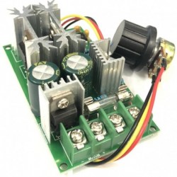 DC motor szabályozó 12V24V36V48V nagy teljesítményű meghajtó modul PWM vezérlő 20A áramszabályzó