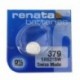 1 X renata Silver Oxide Watch Battery 379 SR521SW 521 1.55V 100 eredeti márka renata 379 renata 521 akkumulátor