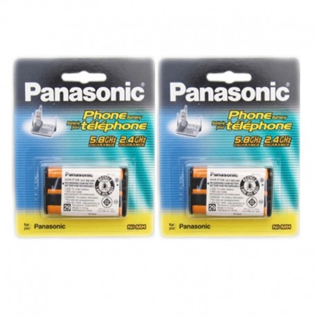 2 csomag HHR-P104 Ni-MH újratölthető akkumulátor 830mah Panasonic vezeték nélküli telefonokhoz