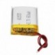 50PCS - 602535 3,7 V 600 mAh újratölthető lítium polimer Li-polimer akkumulátor MP3 MP4 autós DVR GPS játékokhoz