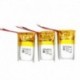 1 DB - 501015 3,7v 60mAh lítium polimer újratölthető akkumulátor MP3 MP4 DIY bluetooth fejhallgató felvevő