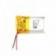 4db - 501015 3,7v 60mAh lítium polimer újratölthető akkumulátor MP3 MP4 DIY bluetooth fejhallgató felvevő távirányító