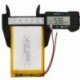 1 DB - 606090 3,7 V 4000 mAh újratölthető lítium polimer akkumulátorok NYÁK-val táblagép játékokhoz laptop GPS Power
