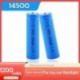 2PCS / LOT EastFire AA 14500 1200mah 3,7 V-os újratölthető lítium-ion akkumulátorok és LED-es elemlámpa, ingyenes