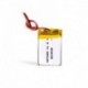 2db - 502030 3,7 V 250 mAh Li-ion lítium polimer újratölthető akkumulátor MP3 MP4 bluetooth headset hangszóró kamerához