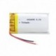 1 DB - 602035 3,7 V 500 mAh lítium polimer akkumulátor MP3 MP4 MP5 DVR GPS bluetooth fejhallgató autós tachográf Li-po