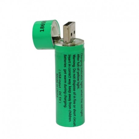 Névleges feszültség: 3,7 V - 1PCS USB nagy teljesítményű akkumulátor töltőaljzat 18650 elemlámpa akkumulátor