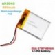 2db - 603040 3,7 V 800 mAh lítium polimer akkumulátor PC-vel MP3 MP4 játék GPS DIY Bluetooth hangszóró Li-Po li ion