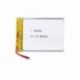 2db - 603040 3,7 V 800 mAh lítium polimer akkumulátor PC-vel MP3 MP4 játék GPS DIY Bluetooth hangszóró Li-Po li ion