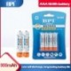 4PCS BPI 1.2V AAA 900mAh NiMh újratölthető akkumulátor játékokhoz digitális fényképezőgépek vezeték nélküli egér