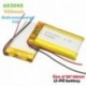 1 DB - 603048 3,7 V 900 mAh lítium-polimer Li-Po újratölthető akkumulátor MP3 MP4 MP5 PDA LED PSP könnyű drón