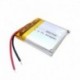 2db - 582728 3,7 V 400 mAh lítium polimer újratölthető akkumulátor MP3 MP4 GPS DVD PDA játékhoz Smart Watch bluetooth