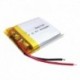 2db - 582728 3,7 V 400 mAh lítium polimer újratölthető akkumulátor MP3 MP4 GPS DVD PDA játékhoz Smart Watch bluetooth
