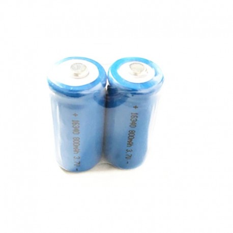 3.7v ICR 16340 li-ion akkumulátor 800mah CR123A CR 123A újratölthető lítiumioncella lézer zseblámpa zseblámpához