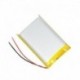 2db - 103450 3,7 V 2000 mAh lítium polimer akkumulátor 103450 MP4 MP5 GPS navigátorhoz E-book Solar Lamp kamera Li-po