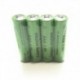 Névleges feszültség: 1,5 V - Új 4db / tétel 700mah aaa újratölthető akkumulátor 1,5 V alkáli elemekkel tölthető
