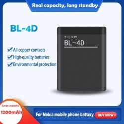 Névleges feszültség: 3,7 V - BL-4D BL 4D 3.7V 1200mAh li-ion Li-Po telefon akkumulátor Nokia N97 mini N8 N8-00 N5 E5 E5-00
